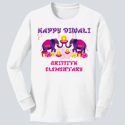 Youth Long Sleeve Shirt - Fall Holidays - Diwali Thumbnail