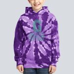 Youth Tie-Dye Hoodie - Griffith Thumbnail